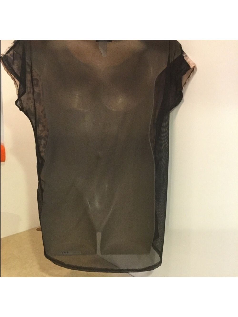 Deb hi Lo embellished hi Lo scoop neck blouse Woman’s 3X lightweight - Picture 10 of 15